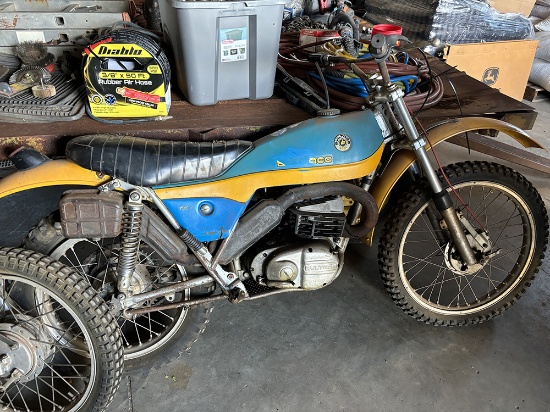 Bultaco Dirt Bike VIN# JB11601987, Bill of Sale