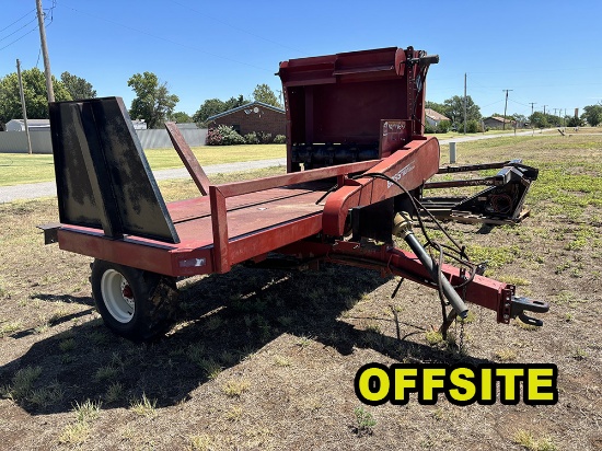 BOSS Round bale processor, OFFSITE, 1000 shaft, Heavy duty driveline: