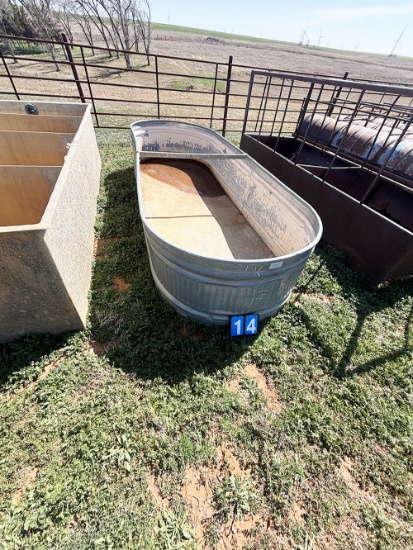 12x 4 Oval Gal. Water Tank