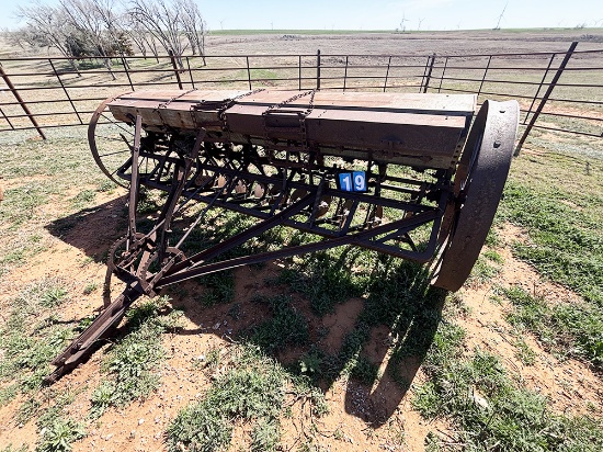 Grain Drill Gal. Box- Old Style