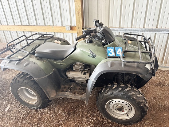 Honda Rancher AT- Only 692 Miles