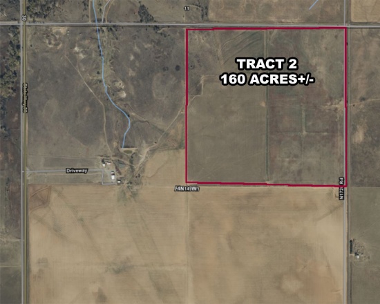 Tract 2 - 160 Acres +/-
