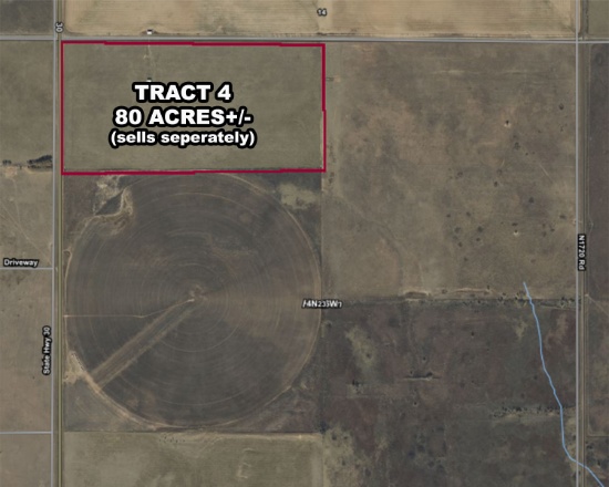 Tract 3 - 80 Acres +/-