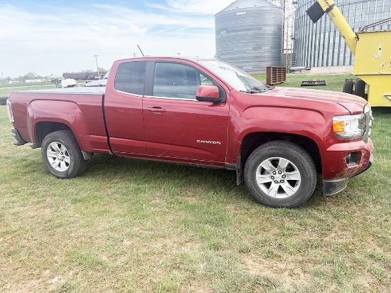 2016 GMC Canyon Pickup 2 Wheel Drive Ext Cab. Auto Air. Nice 97,ooo Act.