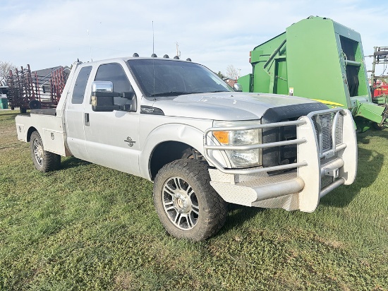Ford F250 Diesel with Western Spike Bed