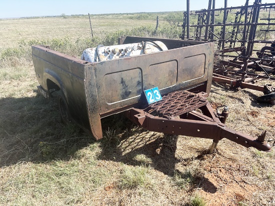 Ford Pickup Bed and LP Tank