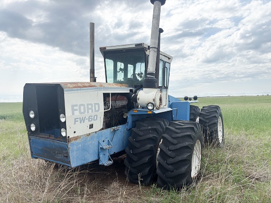 Ford FW-60 4x4 Tractor, Sitting for Long Time, Running When Parked