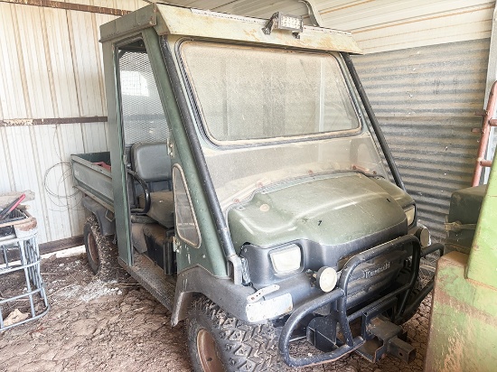 Kawasaki Type Gator, Running when Parked,  No Title