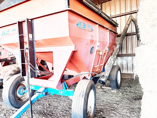 KBH 387 Drill Fill Cart, Always Shedded with Tarp