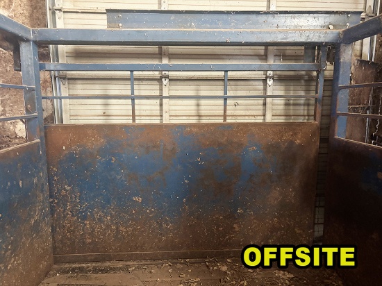 Sooner Cattle Scales 19ftx9ft  Printer, Scale Head, air operated cylinders. Located in Shamrock TX