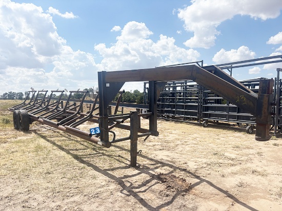 Gooseneck Round Bale Trailer, No Title