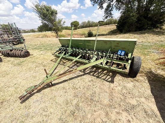 John Deere DR-A Grain Drill 16x8 Single Disc, Clean Box