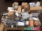 Assorted fuel and oil filters. New Holland, Case, CAT, John Deere. Mainly filters. Location: