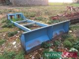 Grain pusher on Matbro brackets. Location: Kings Lynn, Norfolk