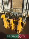 Farm made safety cage with JCB fittings