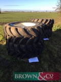 Set 480/70R30 wheels and tyres to fit Bateman RB35 sprayer