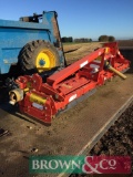 2008 Maschio DMR4000 Rapido power harrow with packer roller - note low loader in photo not included