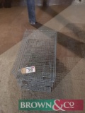 3No. Rat Wire Cage Rat Traps
