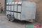 Livestock trailer, twin axle