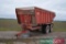 1995 Triffitt Trailers 12t dump trailer on 600/55R22.5. Serial No: 3649, twin axle