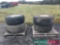 4 16x20 8 stud farm trailer tyres and centres