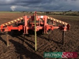 Quivogne Pluto Diskator (3m) complete with 5 leg subsoiler, levelling harrow and D/D ring roller