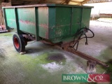 3-4T Steel Tipping Trailer