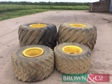 John Deere Terra tyres to fit 00/10 series