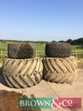 Full set of Terra tyres