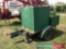diesel bowser mounted on Land Rover trailer with petrol engine pump c/w pipe