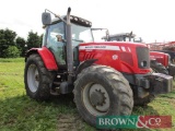 2009 MF 6480 Tractor Transport spec, 7330 hrs, c/w Cab Suspension, Dyna 6, Autodrive, 40k Transmissi