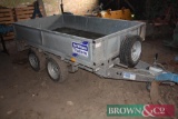 Ifor Williams LM85G tandem axle flat trailer with detachable sides - Manual in office