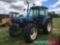 1998 New Holland Ford 7840 Turbo 4wd tractor with front linkage. Reg No: R53 GNO. Hours: 8,700.