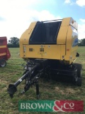 2006 New Holland BR750A Superfeed round baler string and netwrap. Manual in office. Bale count