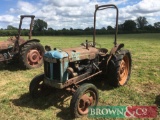 Fordson Major diesel 2wd tractor. Reg No: UNG 168. No V5 available. Non-runner.
