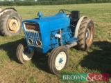 Ford Vineyard 2wd tractor on 11.2R28 rear wheels and tyres. Serial No: 231559. Hrs: 8,412. Engine