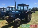 1987 Ford 6610 MkII 2wd tractor with power steering. Reg No: E459 SKH. Serial No: B30356. Hrs: