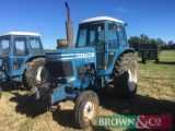1978 Ford 7700 Dual Power 2wd tractor with load monitor and Q cab on 7.5-18 front and 16.9R38 rear