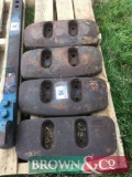 4 Ford front weights