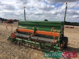 Amazone-D9 Grain Drill, 4M, serial no. D9-0015331 c/w small seeds kit and Amados III Control box,