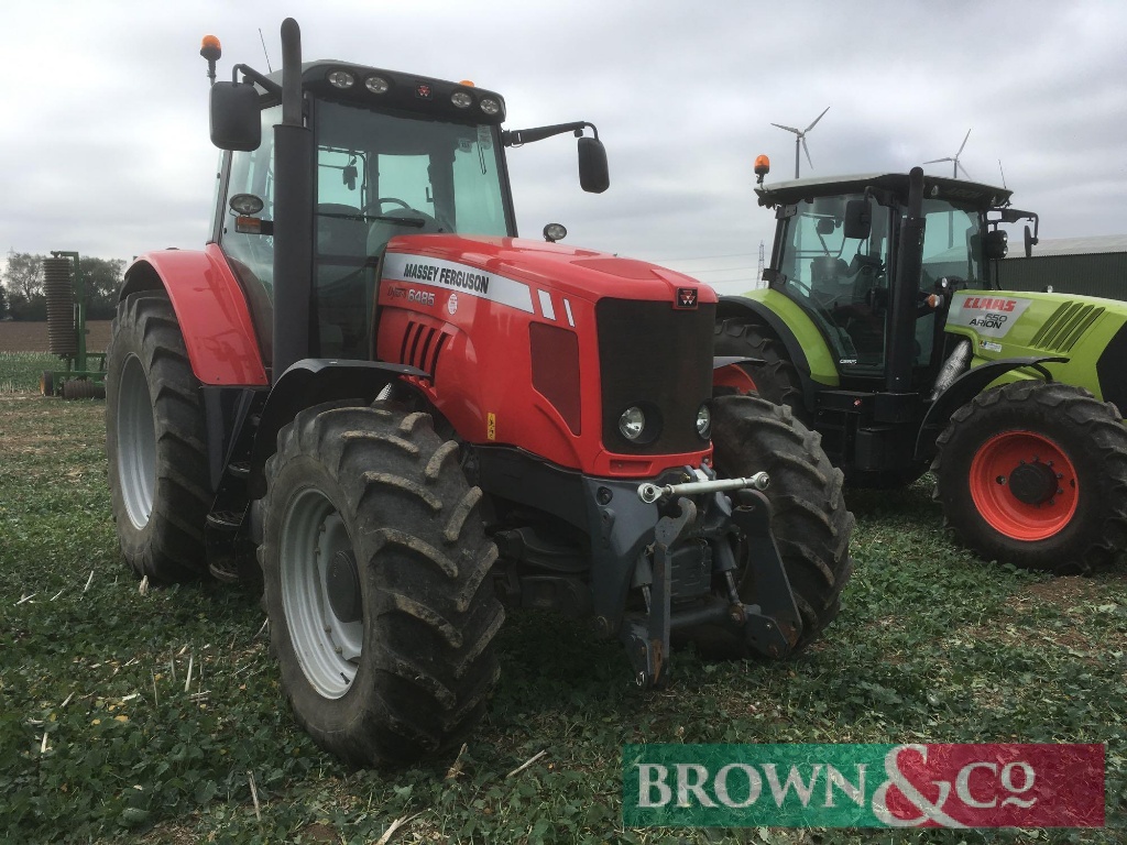 10 Massey Ferguson 6485 Dyna 6 4wd Tractor With Front Cab Suspension And Front Linkage On Farm Machinery Implements Tractors 4wd Tractors Online Auctions Proxibid