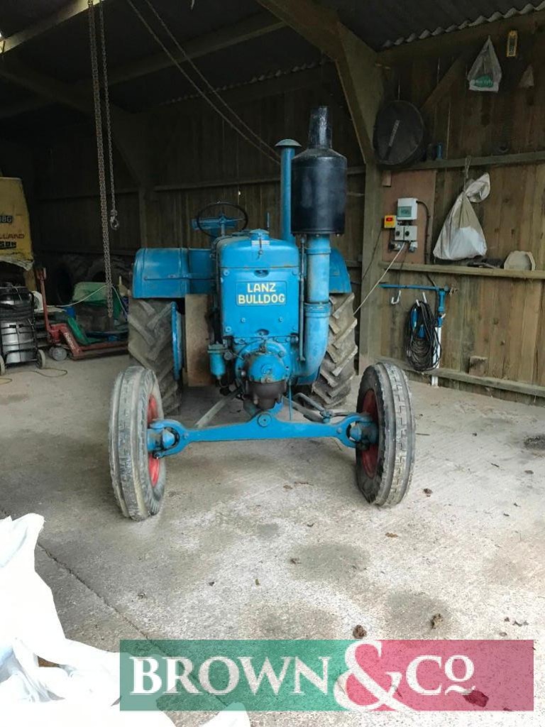 LANZ BULLDOG 9516 | Farm Equipment & Machinery Antique Farm Equipment &  Machinery Antique Tractors | Online Auctions | Proxibid