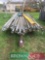 Quantity 3 inch irrigation pipe with trailer