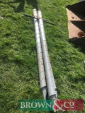 3No Grain aeration pedestals, single phase