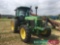 1992 John Deere 3050 4wd tractor with SG2 cab and front linkage on 16.9R38 rear and 12.4-28 front