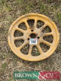 Vintage Trailer wheel 3 stud holes
