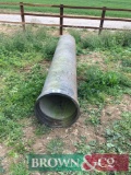 Section of culvert pipe