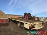 40ft Straw Articulated Straw Trailer