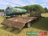 Single Axle Stepped Trailer
