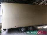 Tandem Axle Covered Trailer